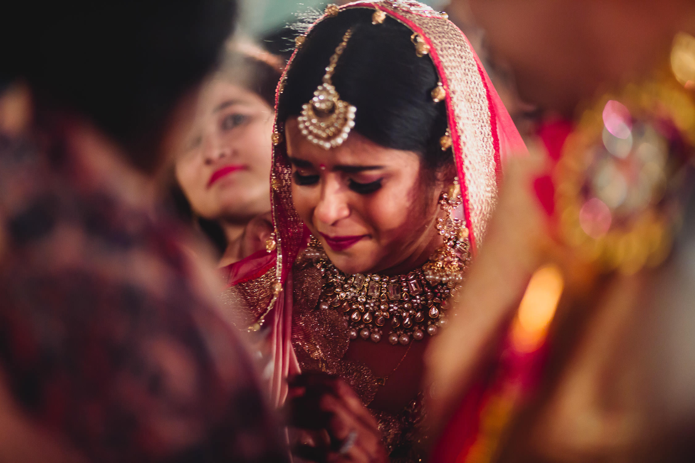best emotional moment of a bride